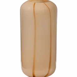 Arles vaas glas met streep naturel - Loft24.nl