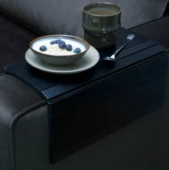 Armleuning xl flexibel dienblad zwart - xl - Loft24.nl