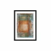 Art Print Blue Ocker Abstract 1 - zelf samenstellen - Loft24.nl