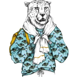 Art Print Cheetah - zelf samenstellen - Loft24.nl