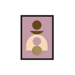 Art Print Forma 4 Lilac - zelf samenstellen - Loft24.nl