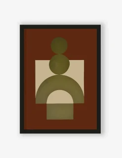 Art Print Forma 3 Red - zelf samenstellen - Loft24.nl