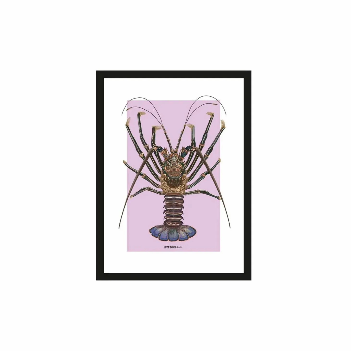Art Print Langosta - zelf samenstellen - Loft24.nl