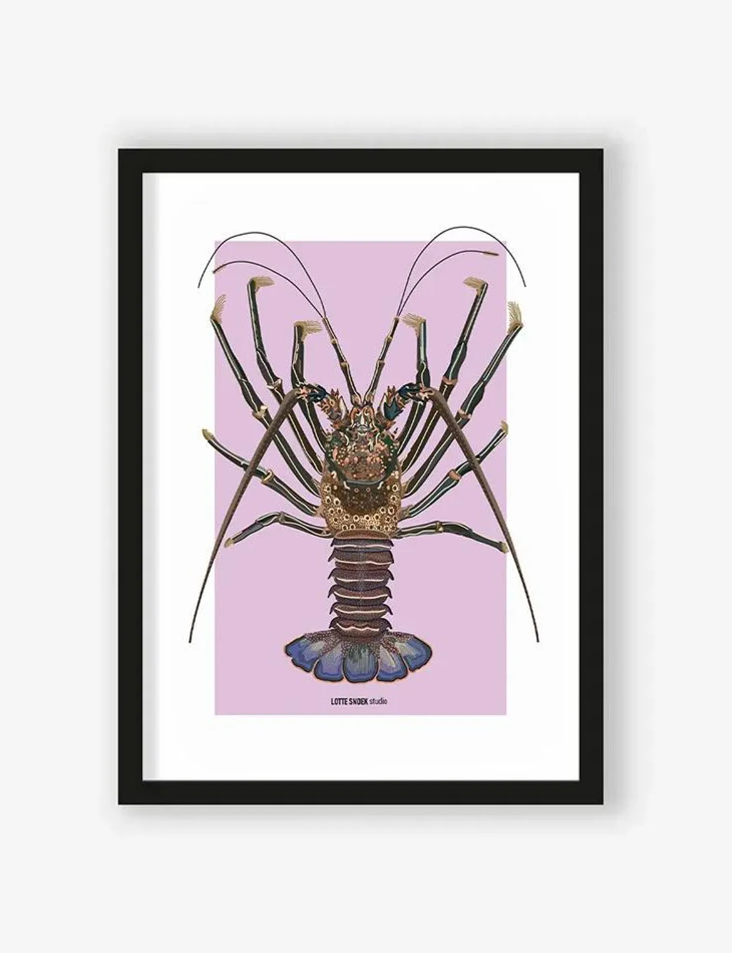 Art Print Langosta - zelf samenstellen - Loft24.nl