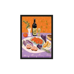 Art Print Mediterranean Table - zelf samenstellen - Loft24.nl