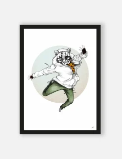 Art Print Ocelot - zelf samenstellen - Loft24.nl