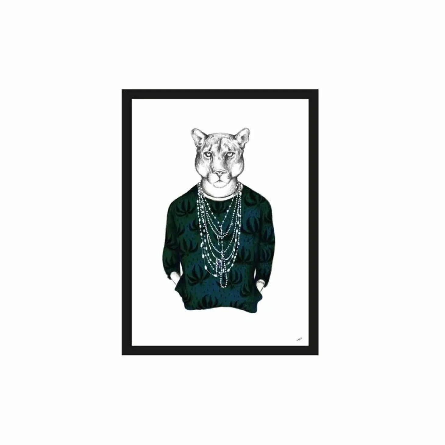 Art Print Puma - zelf samenstellen - Loft24.nl