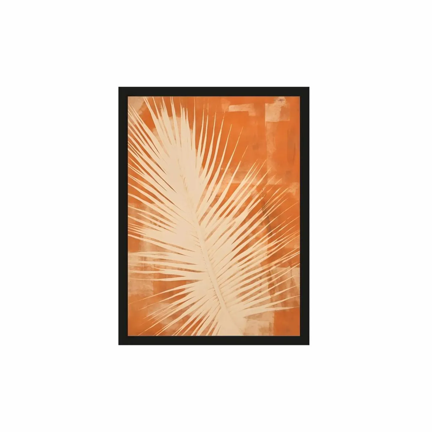 Art Print Rusty leaf - zelf samenstellen - Loft24.nl