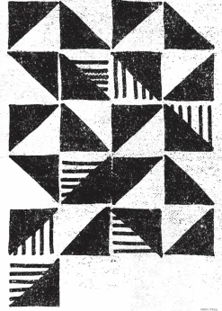 Art Print Triangle - zelf samenstellen - Loft24.nl