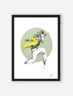 Art Print Wildebeast - zelf samenstellen - Loft24.nl