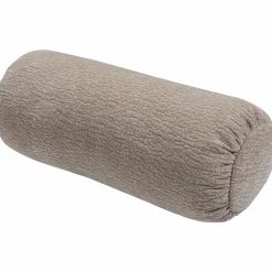 Baggy rolkussen 50xØ23cm 3d chenille zand - Loft24.nl