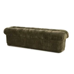 Bankje Nook Chenille - Groen - Loft24.nl