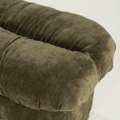 Bankje Nook Chenille - Groen - Loft24.nl