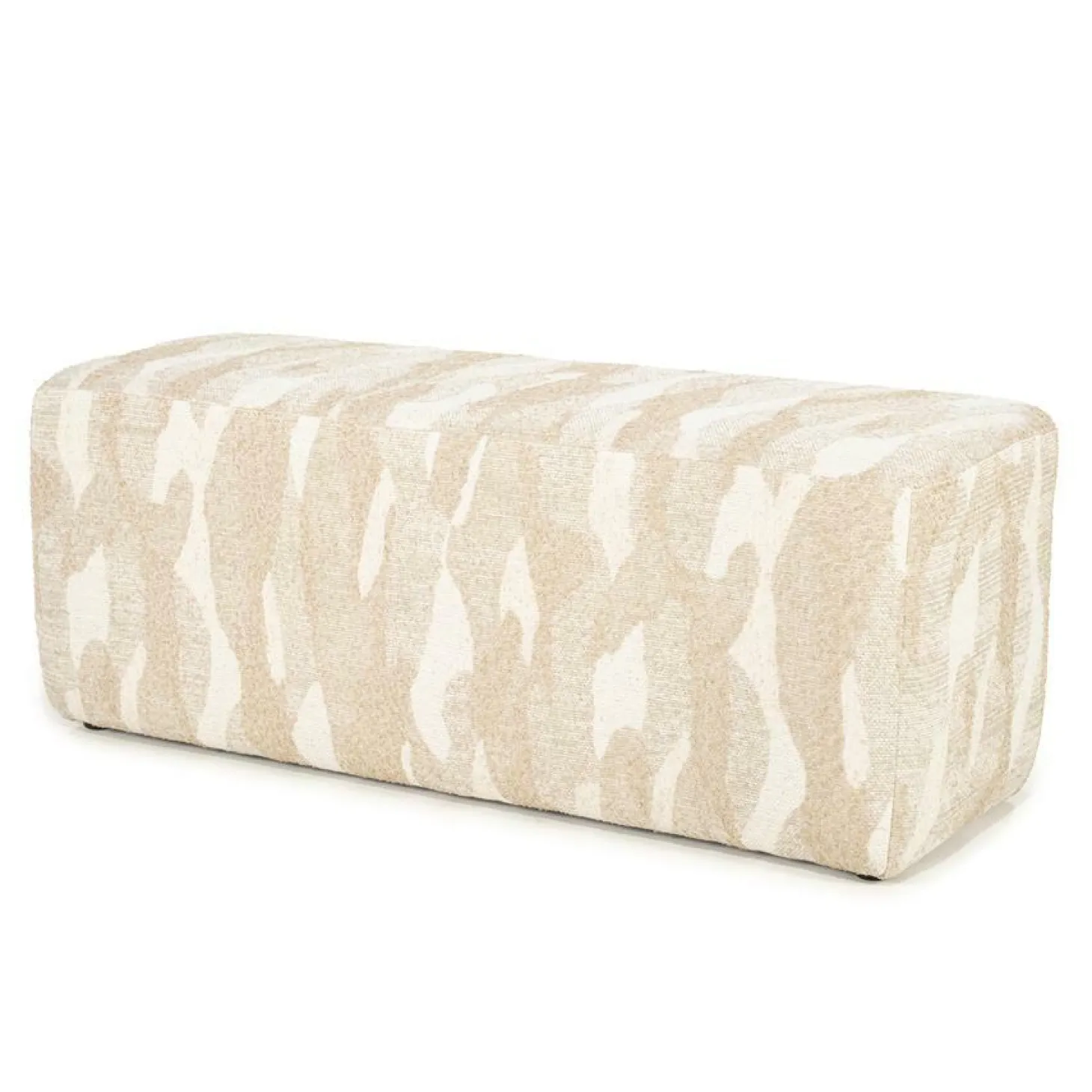 Bankje Rytm - Beige 121cm - Loft24.nl