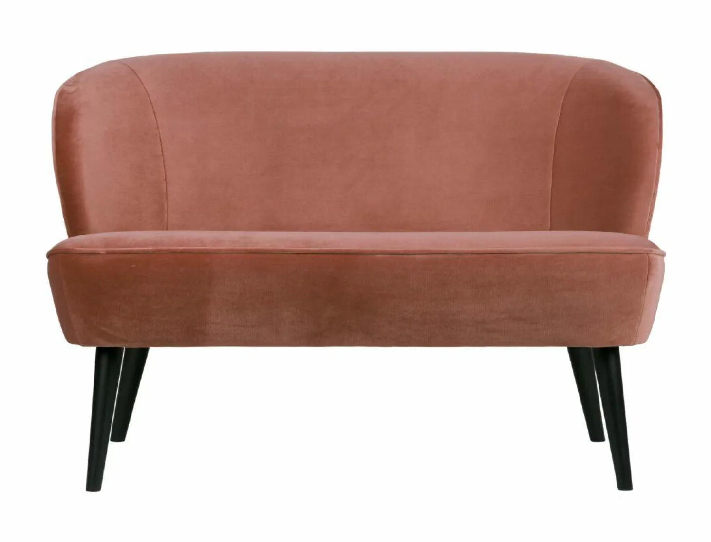 Bankje Sara Velvet - Oud Roze - Loft24.nl