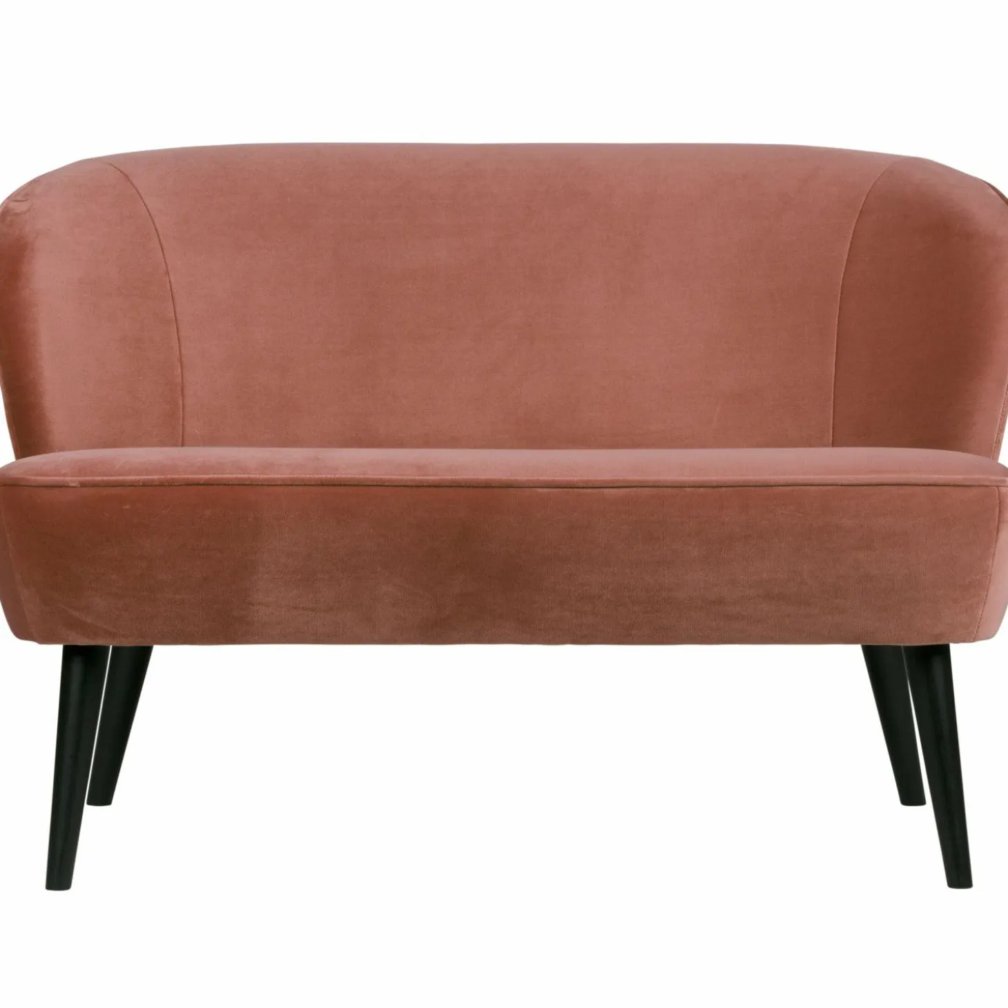 Bankje Sara Velvet - Oud Roze - Loft24.nl