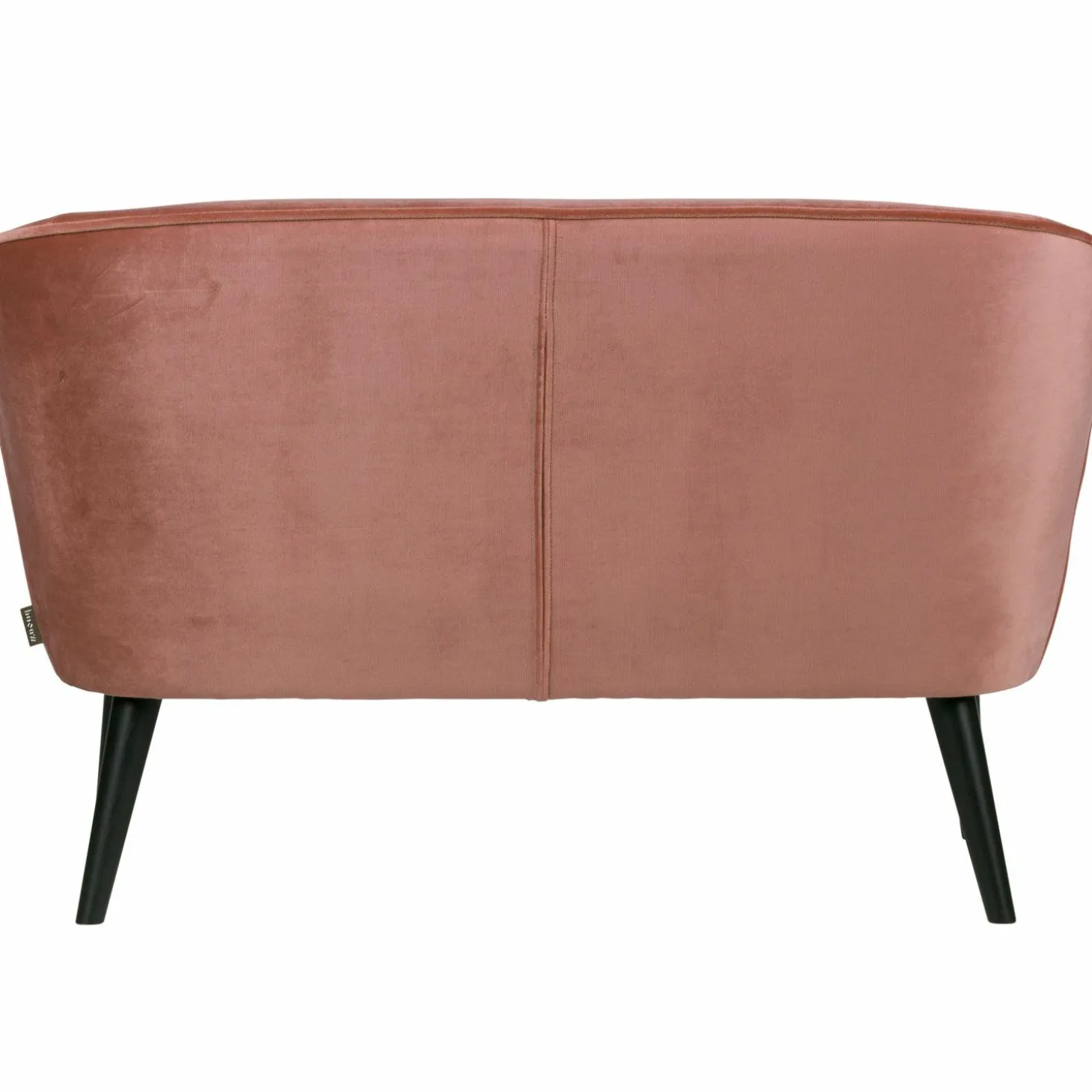 Bankje Sara Velvet - Oud Roze - Loft24.nl