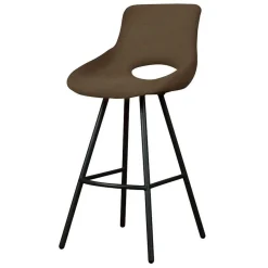 Barkruk Campo Teddy - Donkerbruin (zithoogte 65 cm) - Loft24.nl