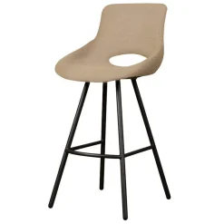 Barkruk Campo Teddy - Licht bruin (zithoogte 65 cm) - Loft24.nl