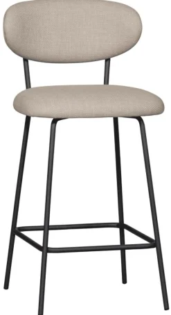 Barkruk Kjeld Geweven (zithoogte 66cm) - Loft24.nl