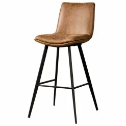 Barkruk Pamplona - Cognac (zithoogte 75 cm) - Loft24.nl