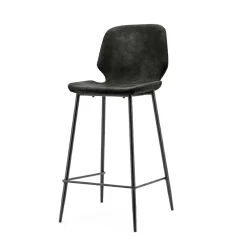 Barkruk Seashell blauw (zithoogte 65cm) - Loft24.nl