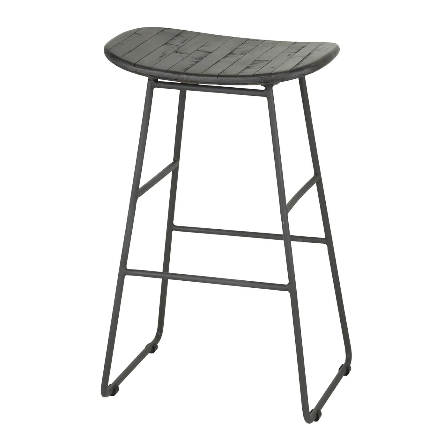 Barkruk Teca Vine Teakhout (zithoogte 61 cm) - Set van 4 stuks - Loft24.nl