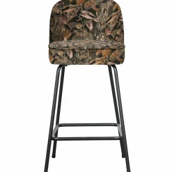 Barkruk Vogue - Bouquet Zwart (zithoogte 65cm) - Loft24.nl