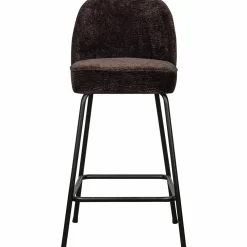 Barkruk Vogue 3D Chenille - Donkerbruin (zithoogte 65cm) - Loft24.nl