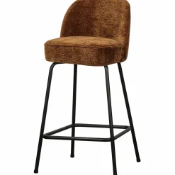 Barkruk Vogue 3D Chenille - Middenbruin (zithoogte 65cm) - Loft24.nl