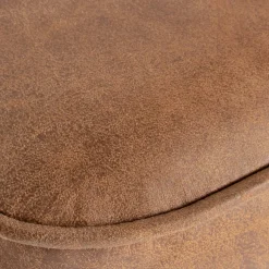 Barkruk Vogue Leder - Cognac (zithoogte 80cm) - Loft24.nl