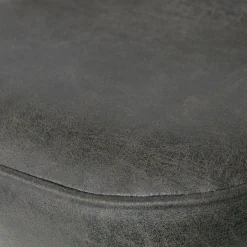 Barkruk Vogue Leder - Zwart(zithoogte 65cm) - Loft24.nl