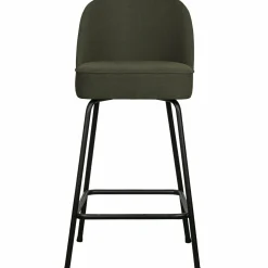 Barkruk Vogue Woven - Warm groen (zithoogte 65cm) - Loft24.nl