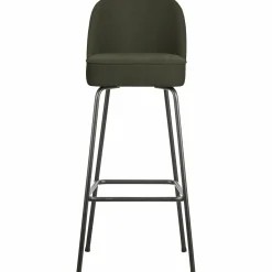 Barkruk Vogue Woven - Warm groen (zithoogte 80cm) - Loft24.nl