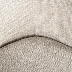 Barstoel Avanti Chenille Naturel - zithoogte 74cm - Loft24.nl