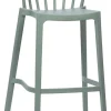 Barstoel Bliss - Groen (zithoogte 76cm) - Loft24.nl