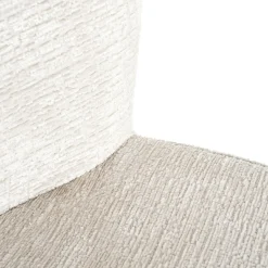 Barstoel Darby Chenille Creme - zithoogte 76cm - Loft24.nl