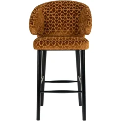 Barstoel Indigo Triangle Goud - zithoogte 76cm - Loft24.nl