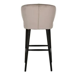 Barstoel Indigo Velvet Khaki - zithoogte 76cm - Loft24.nl