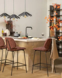 Barstoel Jon - Taupe Maywood - Loft24.nl