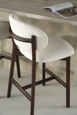 Barstoel Mikky Bruin - Beige - Loft24.nl