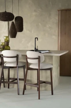 Barstoel Mikky Bruin - Taupe - Loft24.nl