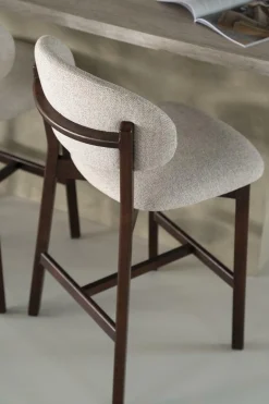 Barstoel Mikky Bruin - Taupe - Loft24.nl