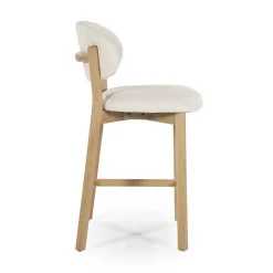 Barstoel Mikky Naturel - Beige - Loft24.nl