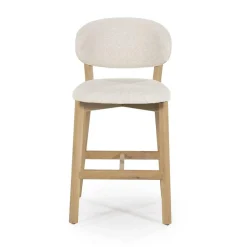 Barstoel Mikky Naturel - Beige - Loft24.nl