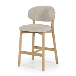 Barstoel Mikky Naturel - Taupe - Loft24.nl