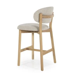 Barstoel Mikky Naturel - Taupe - Loft24.nl