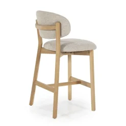 Barstoel Mikky Naturel - Taupe - Loft24.nl