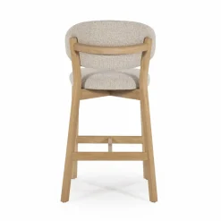 Barstoel Mikky Naturel - Taupe - Loft24.nl