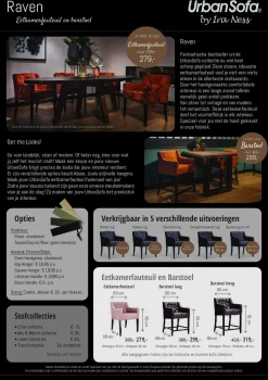 Barstoel Odin - zelf samenstellen - Loft24.nl